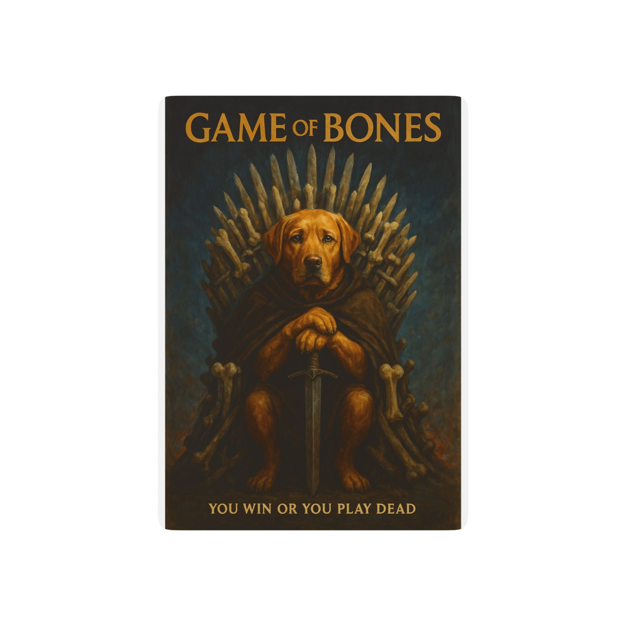 Game of Bones Playing Cards | Funny Gift for Dog Lovers and TV Fans